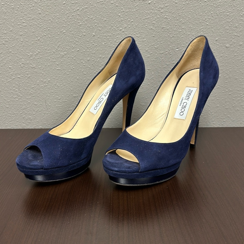 Jimmy Choo Peep Toe Heels